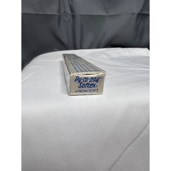 Vintage Py-Co-Pay Blue Toothbrush - New / NOS / Sealed - Pycopay Softex Soft - Picture 10 of 10